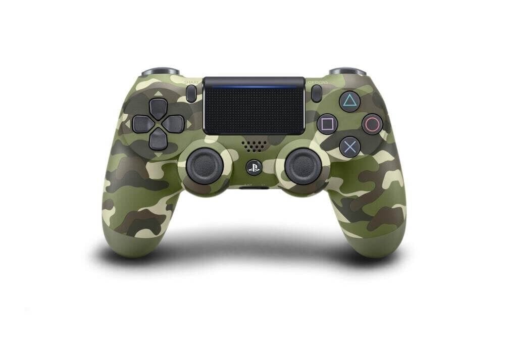 DualShock 4 Green Camouflage Wireless Controller V2 цена и информация | Spēļu kontrolieri | 220.lv