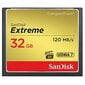 Atmiņas karte SanDisk CompactFlash Extreme 32GB 120MB/s цена и информация | Atmiņas kartes fotokamerām | 220.lv