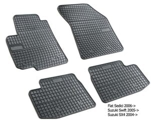  Резиновые коврики Suzuki SX4 I 2006-2013 цена и информация | Модельные резиновые коврики | 220.lv