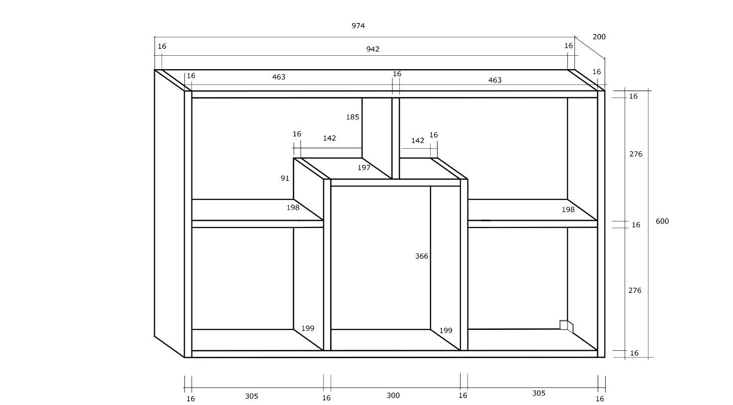 Plaukts Domino A цена и информация | Plaukti | 220.lv