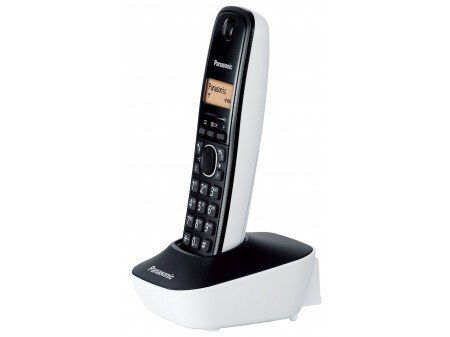 Panasonic KX-TG1611, balts цена и информация | Stacionārie telefoni | 220.lv