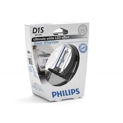 Philips Xenon D1S WHITE VISION 6000k spuldze cena un informācija | Auto spuldzes | 220.lv