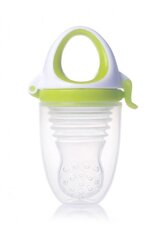 KidsMe обучающее устройство для кормления ребенка Food Feeder Plus Lime, 6 мес+ цена и информация | Детская посуда, контейнеры для молока и еды | 220.lv