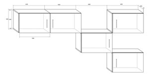 Sekcija Kuga cena un informācija | Sekcijas | 220.lv