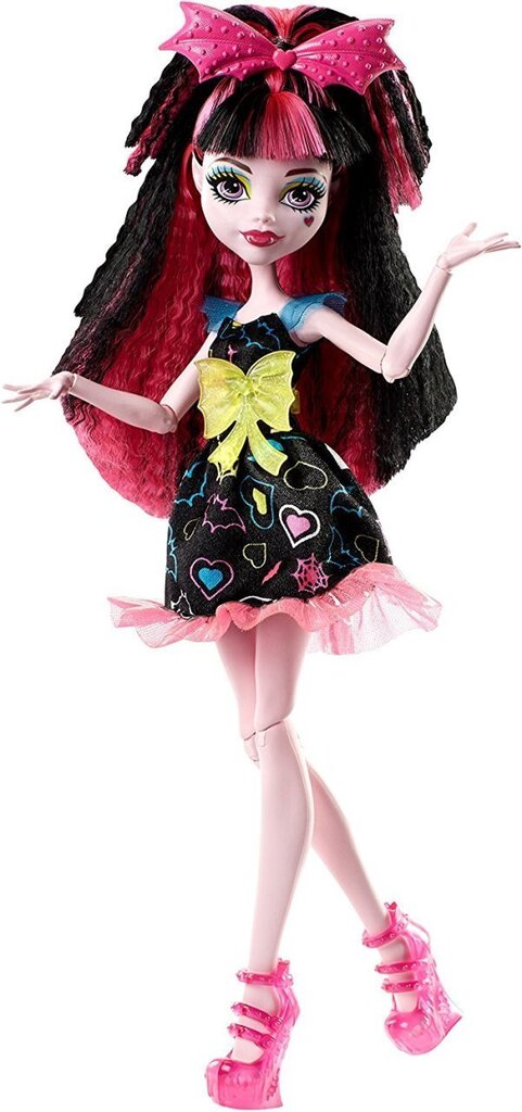 Lelle Monster High Drakulaura Silvi, DVH65, 1 gab. цена и информация | Rotaļlietas meitenēm | 220.lv