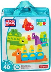 Набор кубиков Mega Bloks DXH34 Обитатели сада, 40 д. цена и информация | Игрушки для малышей | 220.lv