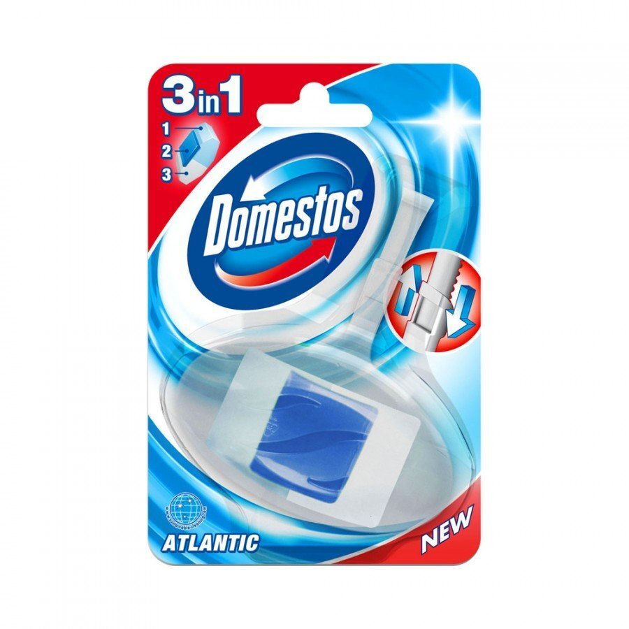 Tualetes bloks DOMESTOS ATLANTIC, 40 g. cena un informācija | Tīrīšanas līdzekļi | 220.lv