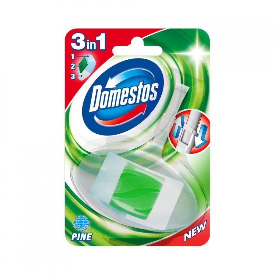 Domestos 40g tualetes atsvaidzinātājs pine цена и информация | Tīrīšanas līdzekļi | 220.lv