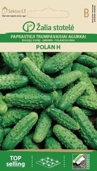 Parasto īsaugļu gurķu sēklas Polan H cena un informācija | Dārzeņu, ogu sēklas | 220.lv