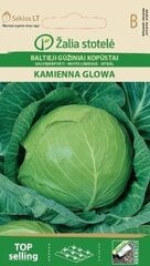 GALVIŅKĀPOSTI KAMIENNA GLOWA cena un informācija | Dārzeņu, ogu sēklas | 220.lv