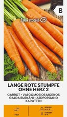 Морковь Lange rote stumfe ohne Herz 2, 5 г цена и информация | Семена овощей, ягод | 220.lv