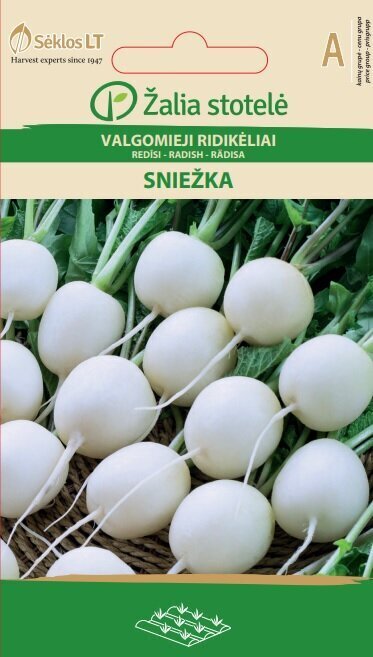 Galda redīsi Sniežka цена и информация | Dārzeņu, ogu sēklas | 220.lv