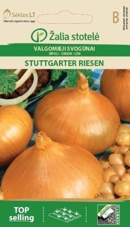 SĪPOLI STUTTGARTER RIESEN cena un informācija | Dārzeņu, ogu sēklas | 220.lv