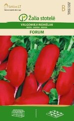 Редис FORUM, 5 г цена и информация | Семена овощей, ягод | 220.lv