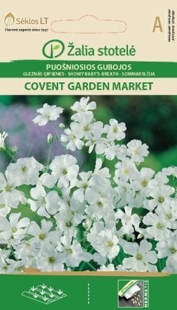GLEZNĀ ĢIPSENE COVENT GARDEN MARKET цена и информация | Puķu sēklas | 220.lv