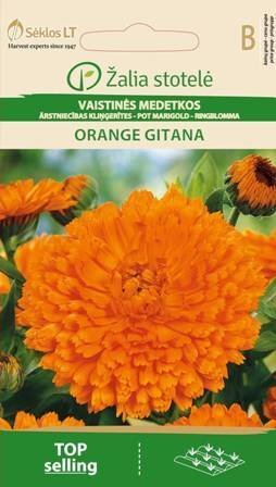 KLIŅĢERĪTES ORANGE GITANA cena un informācija | Puķu sēklas | 220.lv