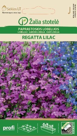 Lobēlijas Regatta Lilac cena un informācija | Puķu sēklas | 220.lv