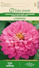 Цинния георгиновидная LUMINOSA цена и информация | Семена цветов | 220.lv