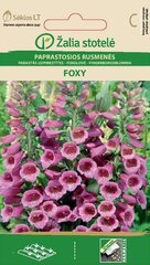 Uzpirkstīte FOXY sēklas цена и информация | Семена цветов | 220.lv