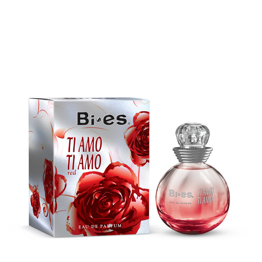 Tualetes ūdens Bi-es Ti Amo Ti Amo Red edt 100 ml cena un informācija | Sieviešu smaržas | 220.lv