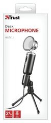 Микрофон Trust Madell 21672 для ПК, черный цена и информация | Микрофоны | 220.lv