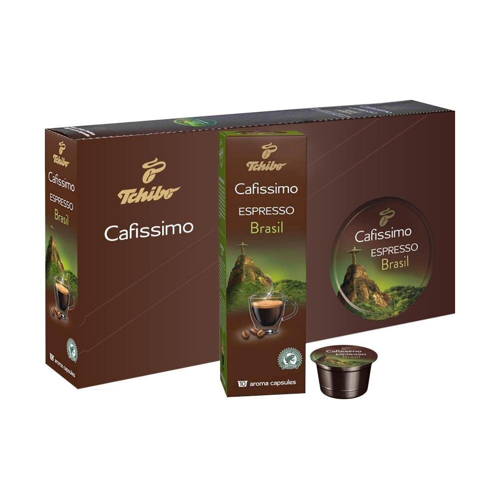 Kafijas kapsulas Cafissimo "Espresso Brasil" (10 kapsulas) цена и информация | Kafija, kakao | 220.lv