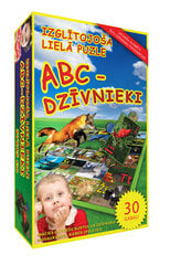 Обучающий большой пазл ABC Животные цена и информация | Развивающие игрушки | 220.lv