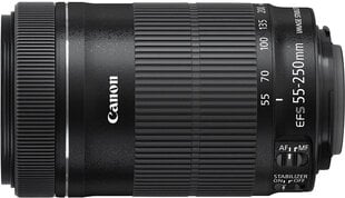 Canon EF-S 55-250mm f/4-5.6 IS STM cena un informācija | Objektīvi | 220.lv