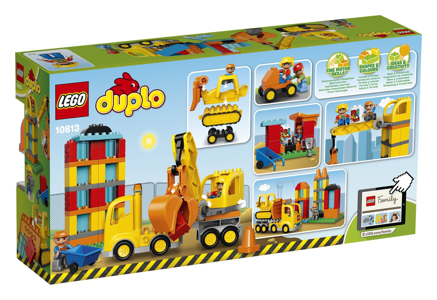 10813 LEGO® DUPLO Lielais būvlaukums cena un informācija | Konstruktori | 220.lv