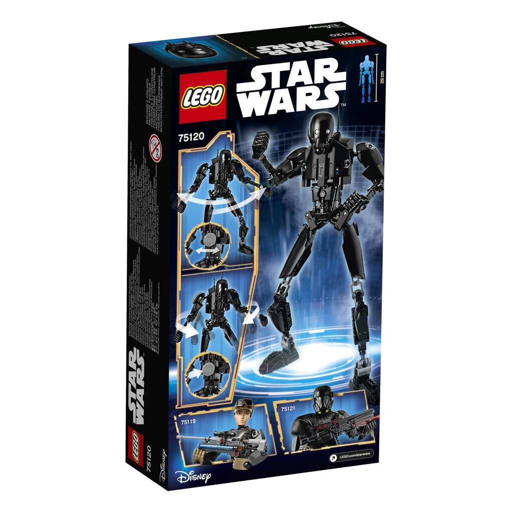 75120 LEGO® STAR WARS K-2SO™ цена и информация | Konstruktori | 220.lv