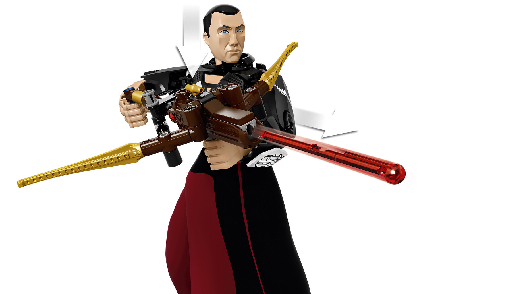 75524 LEGO® Star Wars Chirrut Îmwe cena un informācija | Konstruktori | 220.lv