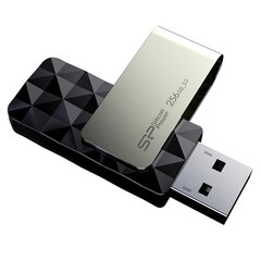 Silicon Power Blaze B30 USB flash drive 256 GB USB Type-A 3.2 Gen 1 (3.1 Gen 1) Black, Silver цена и информация | USB накопители | 220.lv