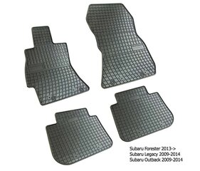 Gumijas paklāji Subaru Forester IV 2013-> cena un informācija | Gumijas paklājiņi pēc auto modeļiem | 220.lv