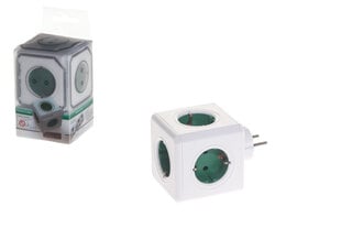 Сетевой фильтр Куб Allocacoc 100-250 V 13-16A, белый цена и информация | Удлинители | 220.lv