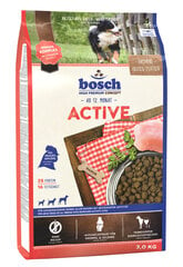 Bosch mājdzīvnieku barība Active (High Premium) 3 kg цена и информация | Сухой корм для собак | 220.lv