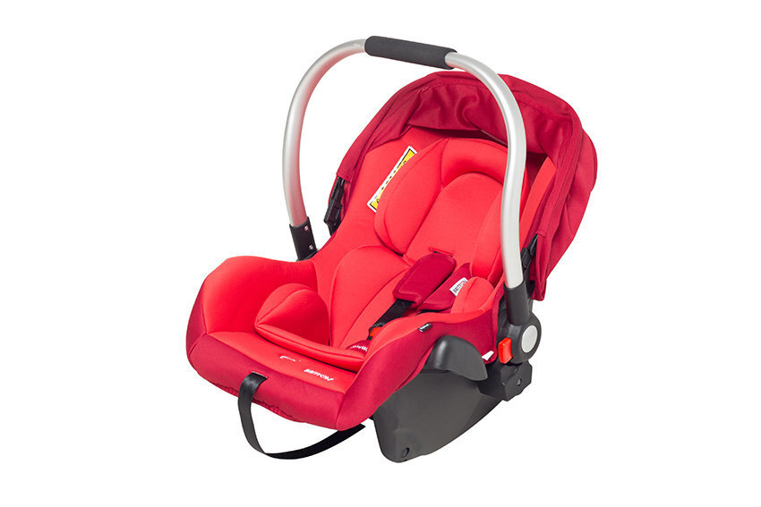 Britton zīdaiņu autokrēsliņš BabyWay, 13 kg, sarkans цена и информация | Autokrēsliņi | 220.lv