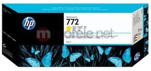 HP 772 ink 300ml yellow DesignJet Z5200PS cena un informācija | Kārtridži lāzerprinteriem | 220.lv