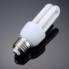 Led spuldze 11w 15w 20w E27 skrūvējama 2u formas spuldzes mājas CFL spuldze enerģijas taupīšana cena un informācija | Griestu lampas-ventilatori | 220.lv