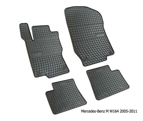 Набор резиновых ковриков Mercedes-Benz M-Class II W164 2005-2011
 цена и информация | Модельные резиновые коврики | 220.lv