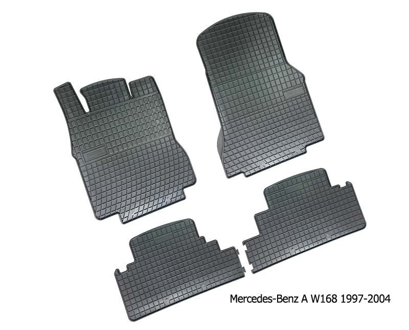 Gumijas paklājiņi Mercedes-Benz A-Class W168 1997-2004 цена и информация | Gumijas paklājiņi pēc auto modeļiem | 220.lv
