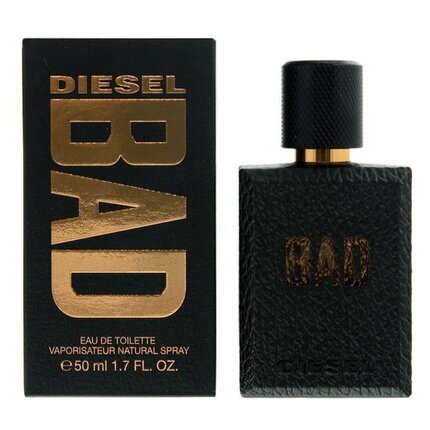 Diesel Bad EDT vīriešiem 50 ml cena un informācija | Vīriešu smaržas | 220.lv