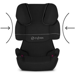 Autokrēsliņš Cybex Solution X-Fix 15-36 kg, Pure Black cena un informācija | Autokrēsliņi | 220.lv