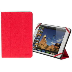 Защитный чехол RivaCase 3122 для планшета 7-8", черный/красный цена и информация | Чехлы для планшетов и электронных книг | 220.lv
