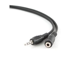Gembird кабель stereo | minijack | удлинитель | 5M цена и информация | Кабели и провода | 220.lv