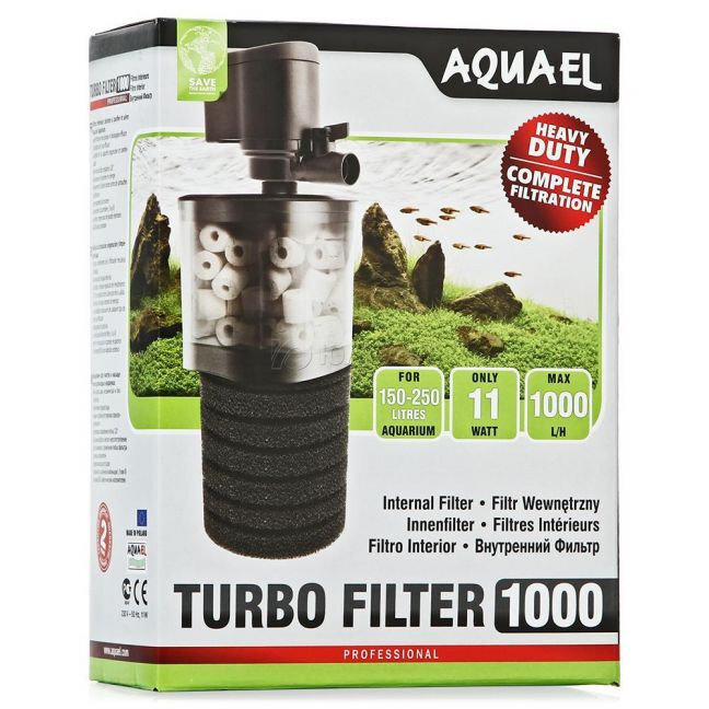 Ūdens filtrs Aquael Turbo filter 1000 цена и информация | Akvāriji un aprīkojums | 220.lv