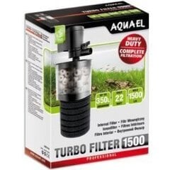 Водный фильтр Aquael Turbo filter 1500 цена и информация | Аквариумы и оборудование | 220.lv