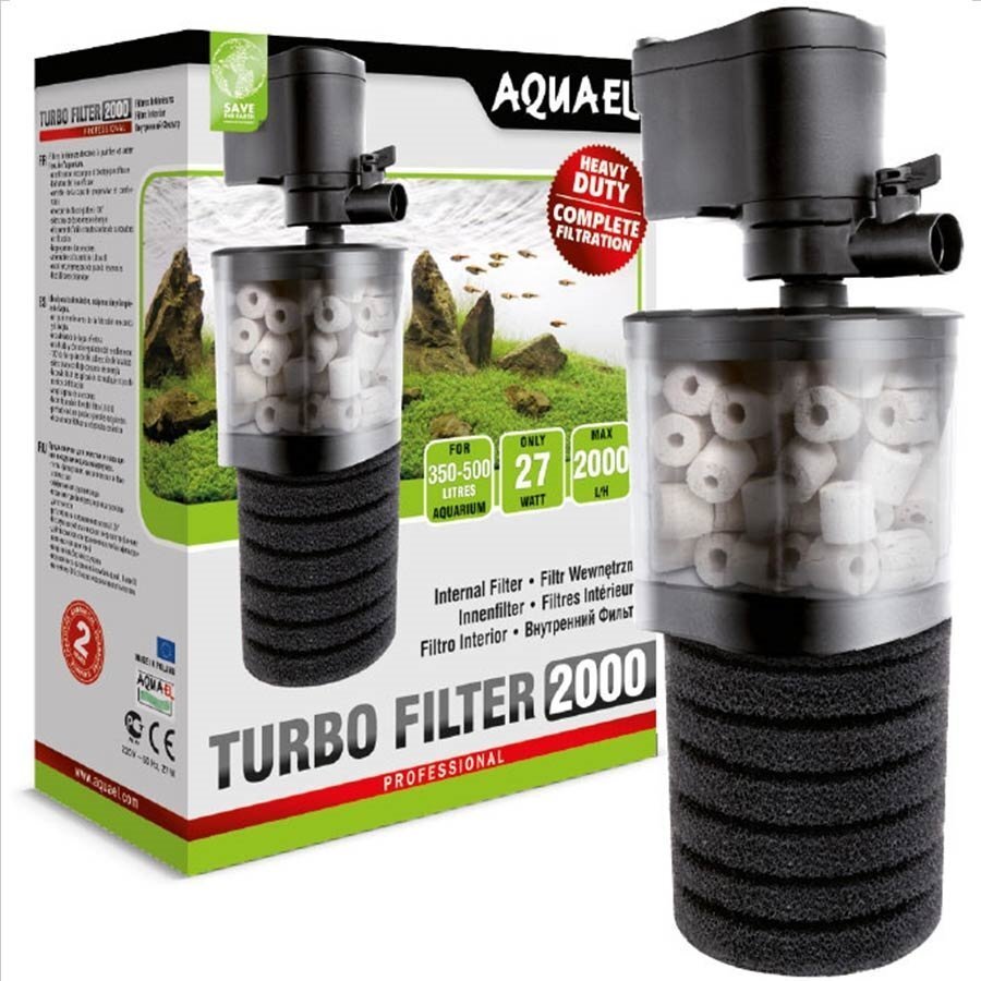 Ūdens filtrs Aquael Turbo filter 2000 цена и информация | Akvāriji un aprīkojums | 220.lv