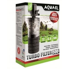 Ūdens filtrs Aquael Turbo filter 500 цена и информация | Аквариумы и оборудование | 220.lv