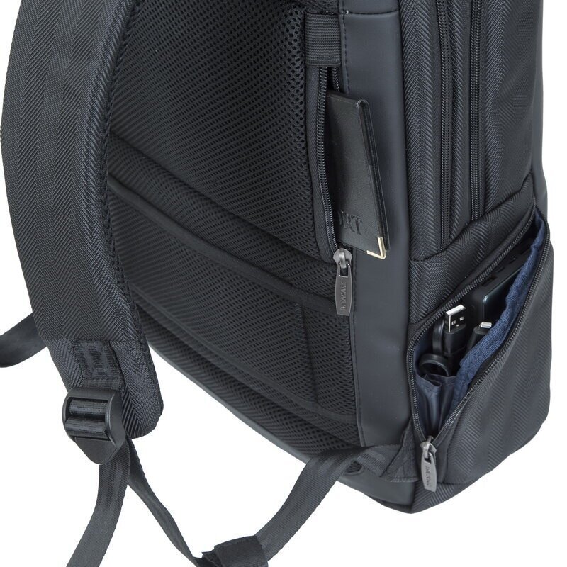 NB BACKPACK NARITA 15.6"/8165 BLACK RIVACASE цена и информация | Somas portatīvajiem datoriem | 220.lv