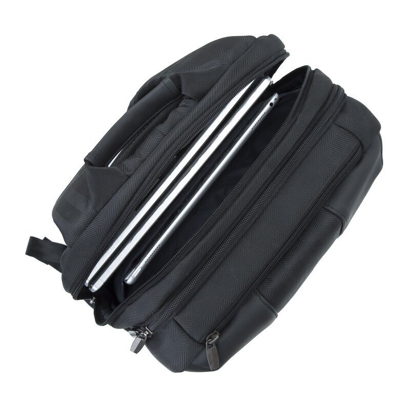 NB BACKPACK NARITA 15.6"/8165 BLACK RIVACASE cena un informācija | Somas portatīvajiem datoriem | 220.lv